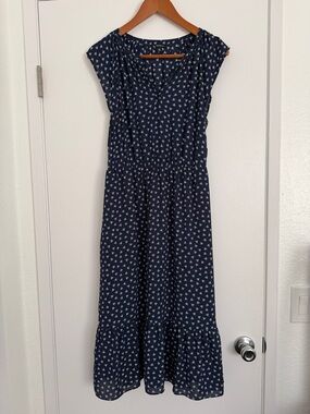 J Crew Women’s Navy Floral  Dress